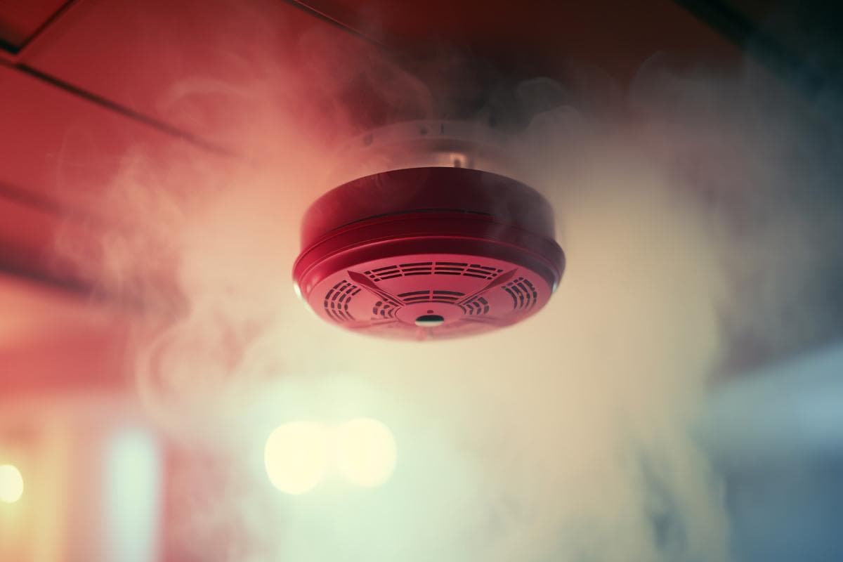 In ionization alarms, steam particles can disrupt the electrical current inside the sensor, making it think there’s smoke in the air.