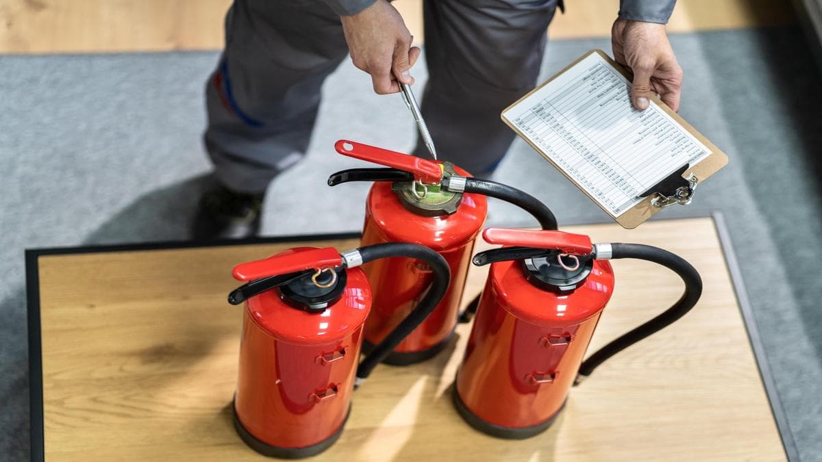 Routine extinguisher inspections make it easy to spot when a refill is needed before things get serious.