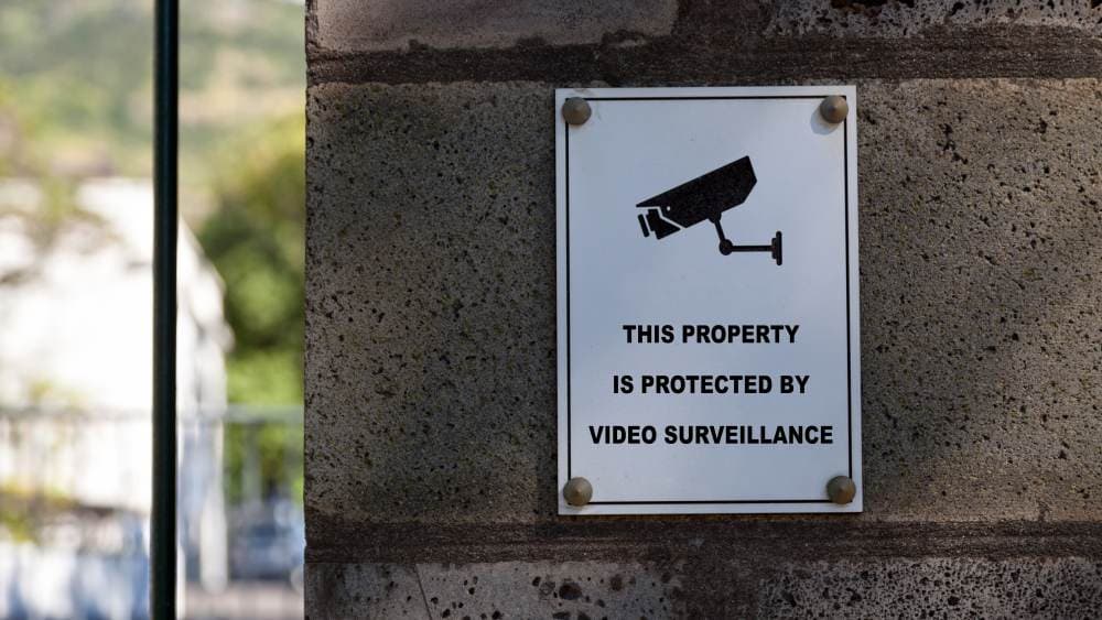cctv signage