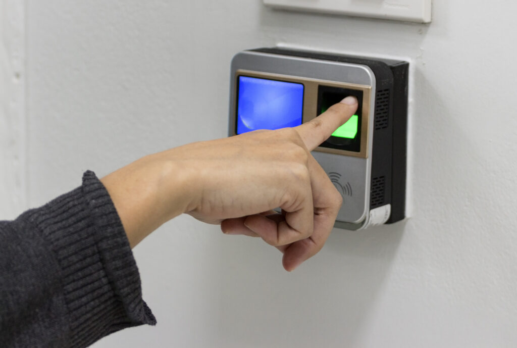 Displaying commercial access control installation