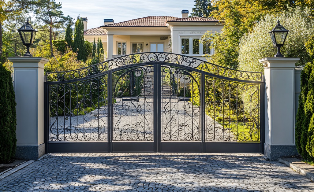 residential electric automatic gates installation