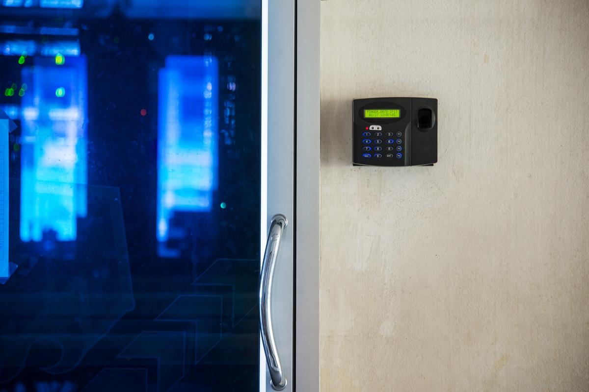 an access control system in need of servicing