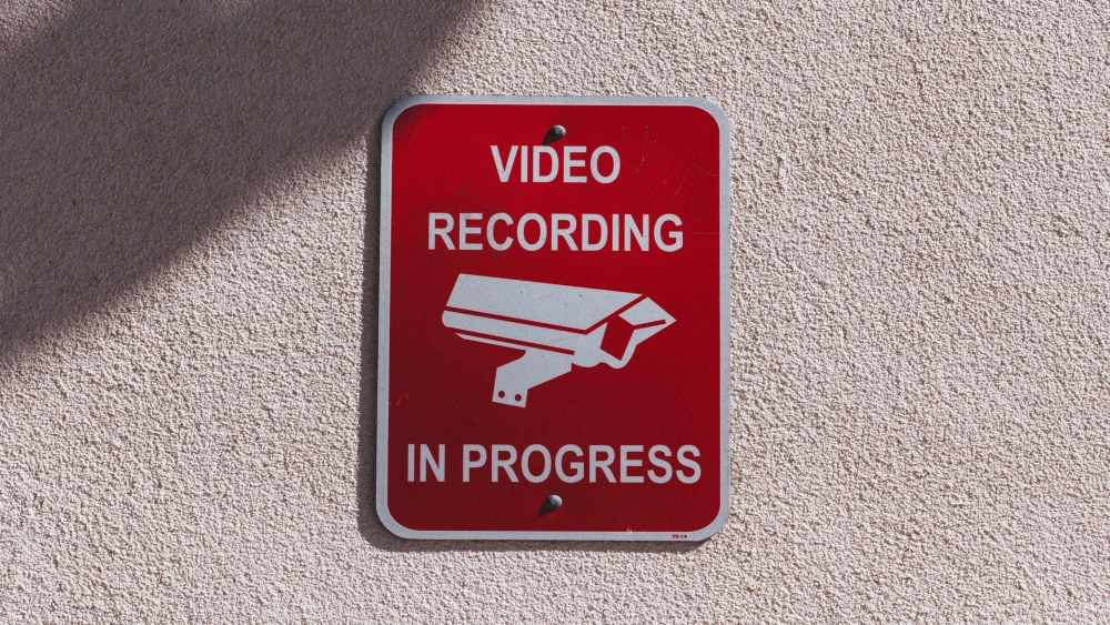 cctv sign