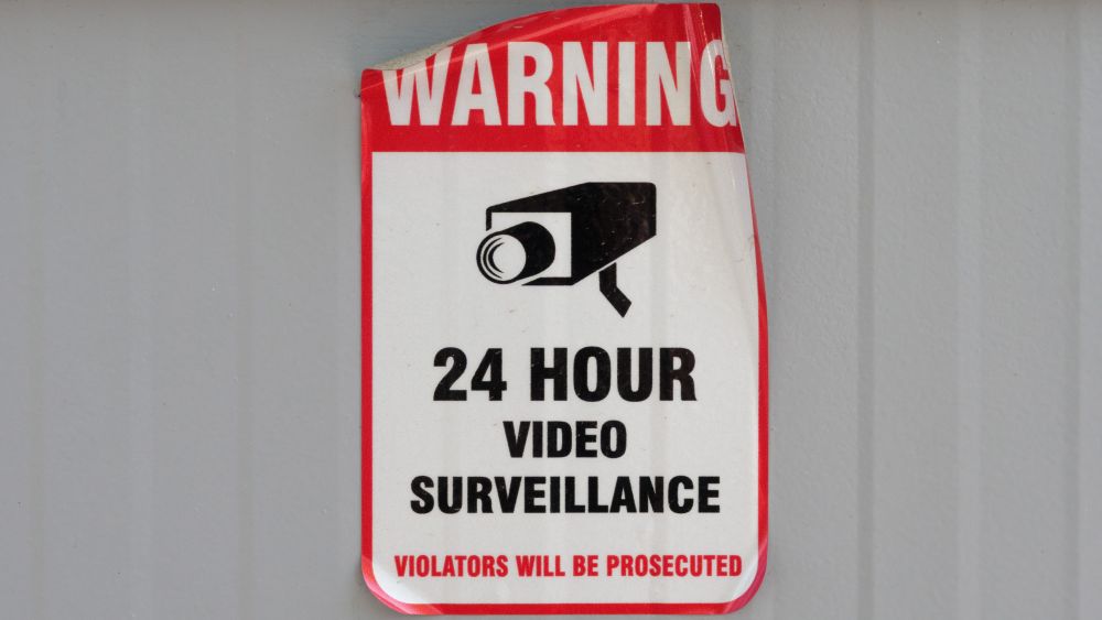 cctv sign