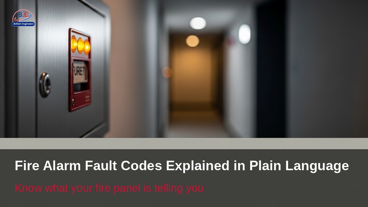 Fire alarm fault codes explained in plain language 1