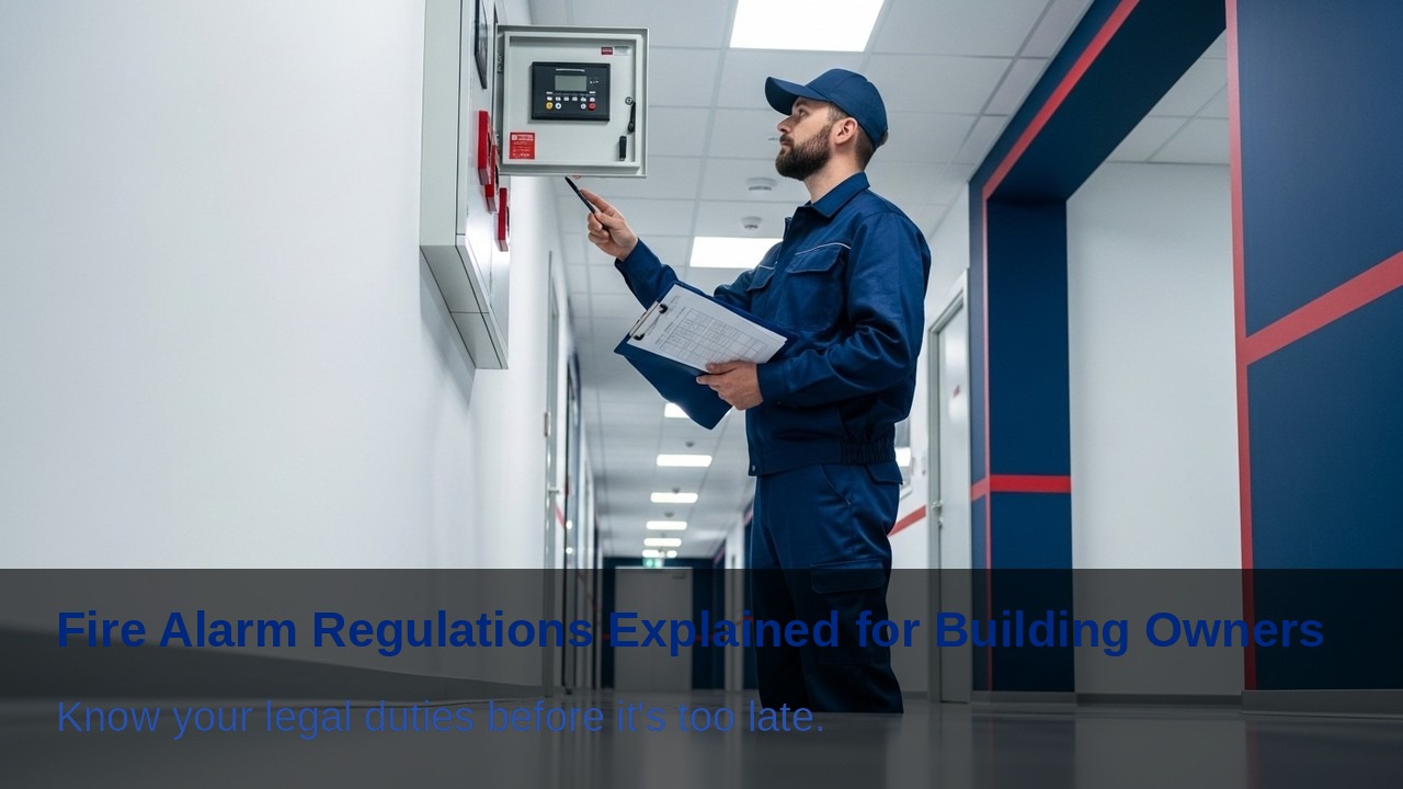 Fire alarm regulations explained for building owners 3